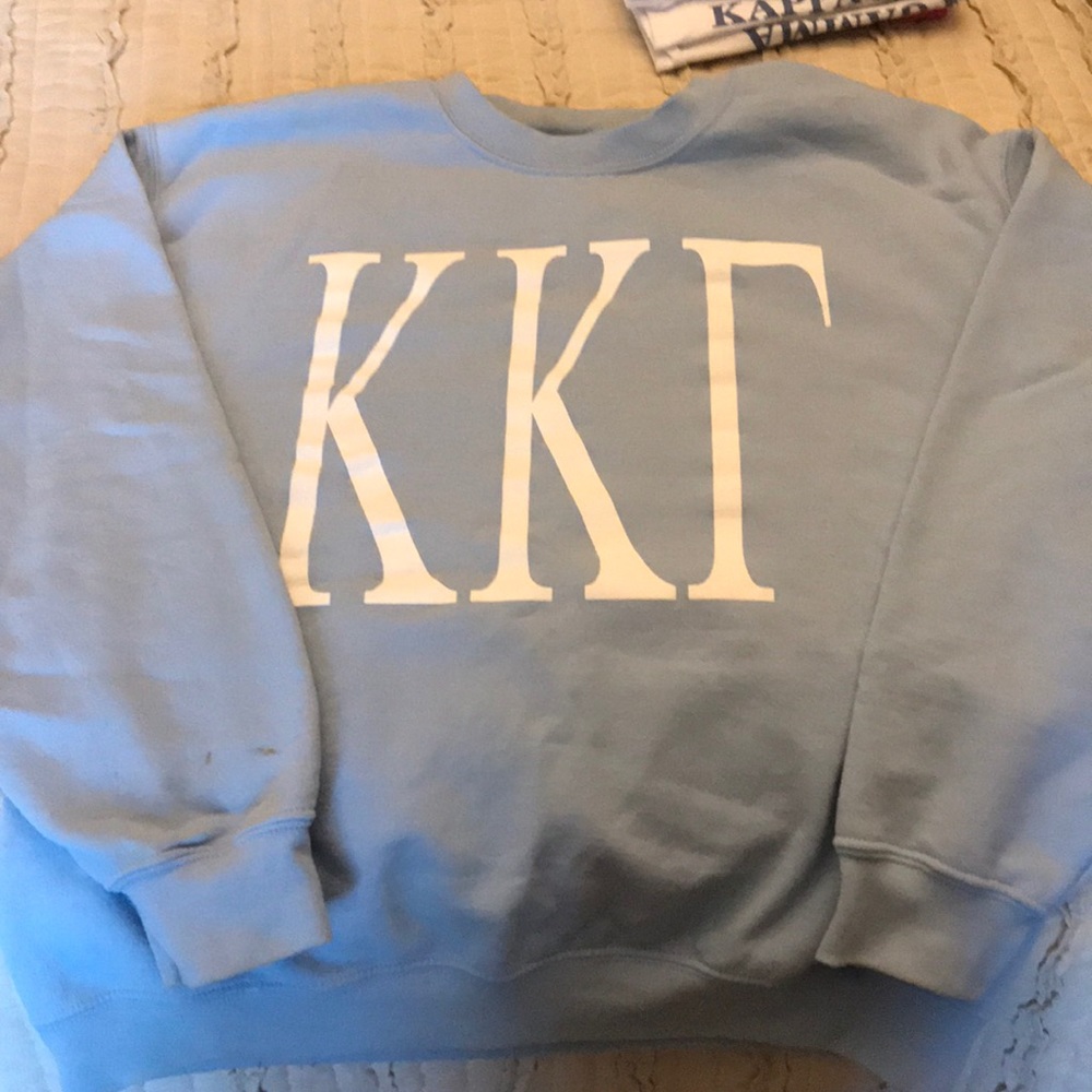 KKG light blue sweatshirt